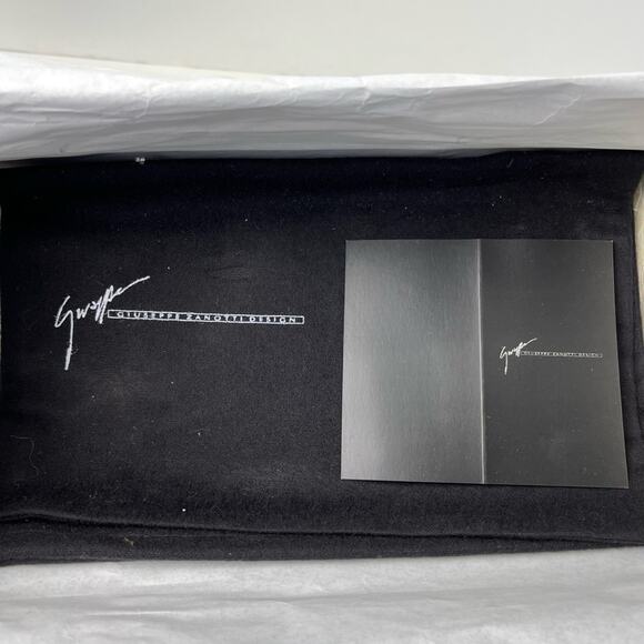 Giuseppe Zanotti Velvet and Croc D'Orsay Holiday Grey Black Dress Pumps - Picture 10 of 12